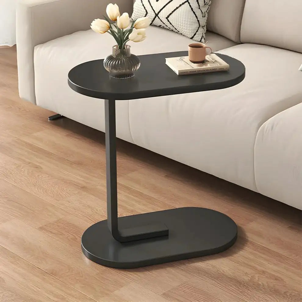 C-Shaped Sofa Side Table