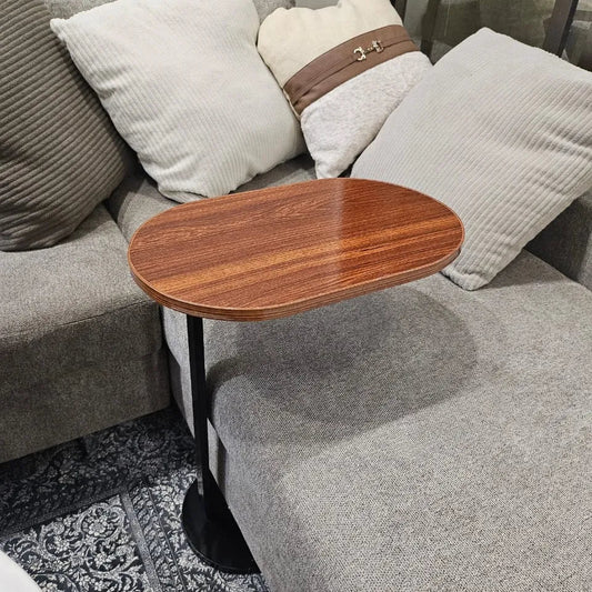 C-Shaped Sofa Side Table (Fixed Height)