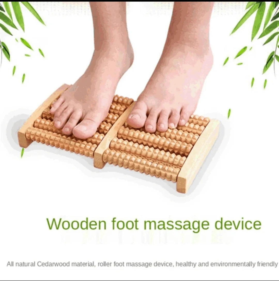 Wooden Foot Massager