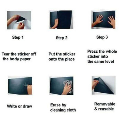 Chalkboard Sticker Roll + 2 Markers/5 Chalks