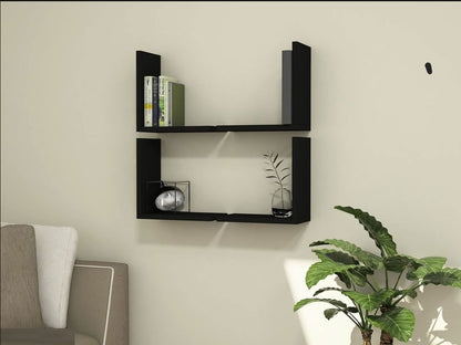 L Shaped Liven Wall Shelves (Set of 4)