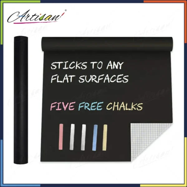Chalkboard Sticker Roll + 2 Markers/5 Chalks