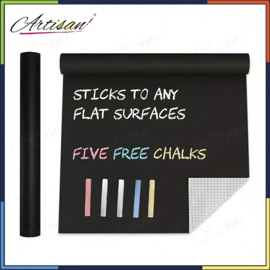 Chalkboard Sticker Roll + 2 Markers/5 Chalks