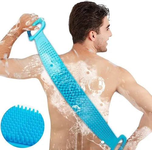 ( Buy 1 get 1 Free ) Silicone Body Back Scrubber for Skin Deep Cleaning